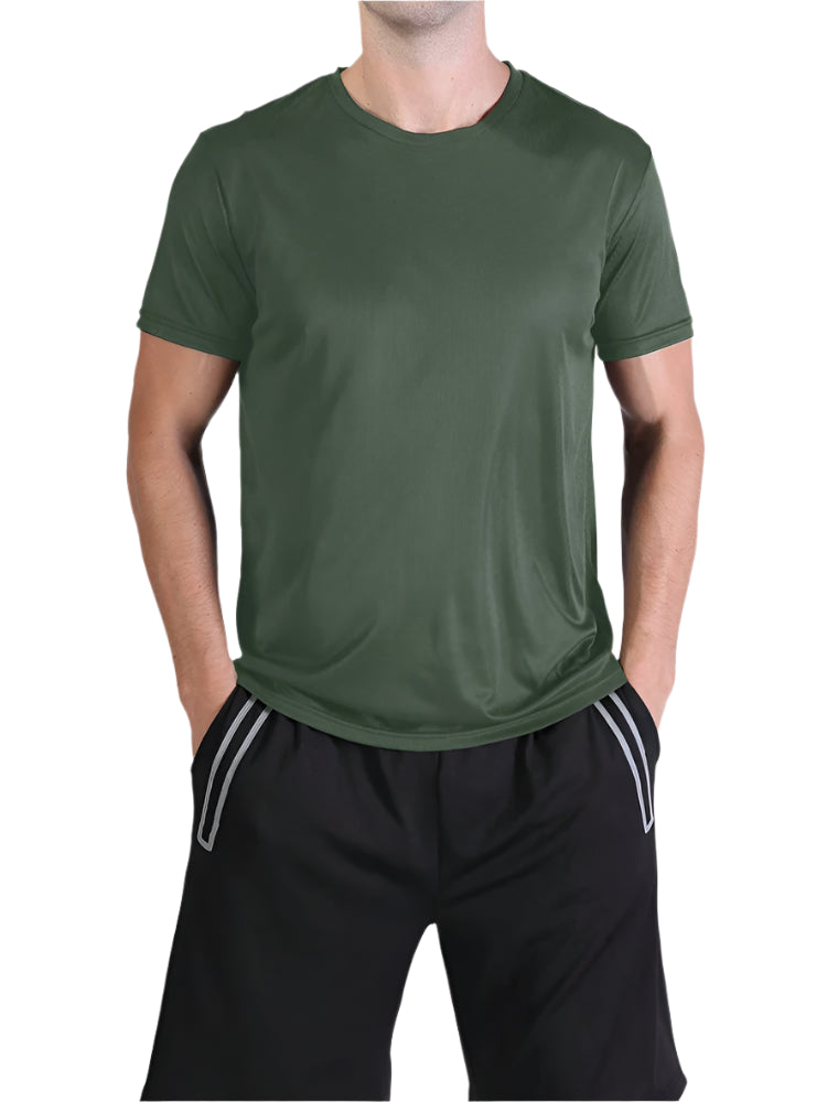 5PCS Tight Armed Breathable Lightweight Tees