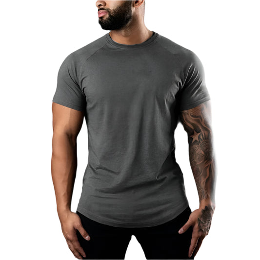 Plain Gym Fitness O-Neck Tee