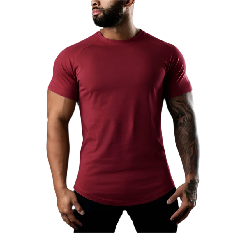 Plain Gym Fitness O-Neck Tee